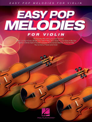 Hal Leonard - Easy Pop Melodies - Violin - Book