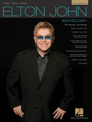Elton John Anthology (2nd Edition) - Piano/Vocal/Guitar - Book