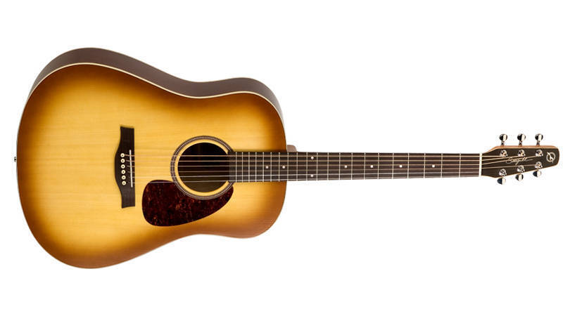 Seagull Guitars Coastline S6 Acoustic Guitar - Creme Brulee Semi 