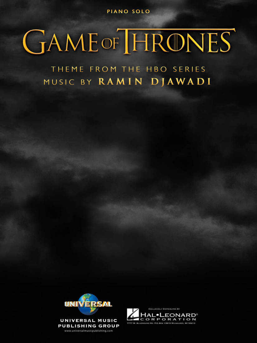 Game of Thrones (Theme) - Djawadi - Piano - Sheet Music