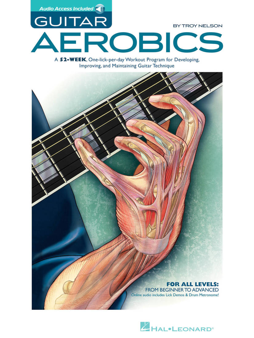 Guitar Aerobics - Nelson - Tablatures de guitare - Livre/Audio en ligne