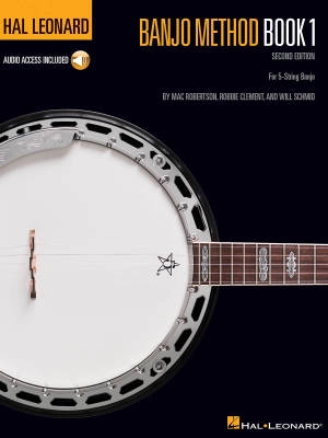 Hal Leonard Banjo Method, Book 1 (2nd Edition) - Schmid/Robertson/Clement - Banjo - Livre/Audio en ligne