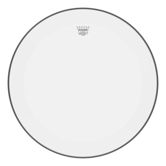 Powerstroke P3 Clear Classic Fit Bass Drum Head - 22\'\'