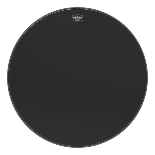 Ambassador Ebony Classic Fit Bass Drum Head - 22\'\'