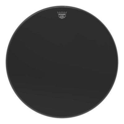 Remo - Ambassador Ebony Classic Fit Bass Drum Head - 22