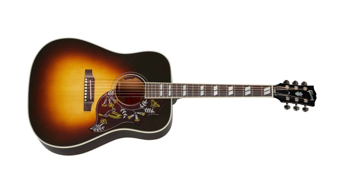 Hummingbird Standard Acoustic/Electric Guitar with Hardshell Case - Vintage Sunburst