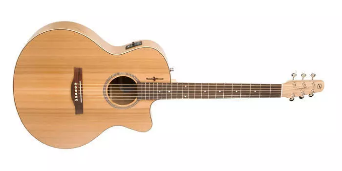 Mini Jumbo Acoustic Guitar - Natural Cherry CW SG