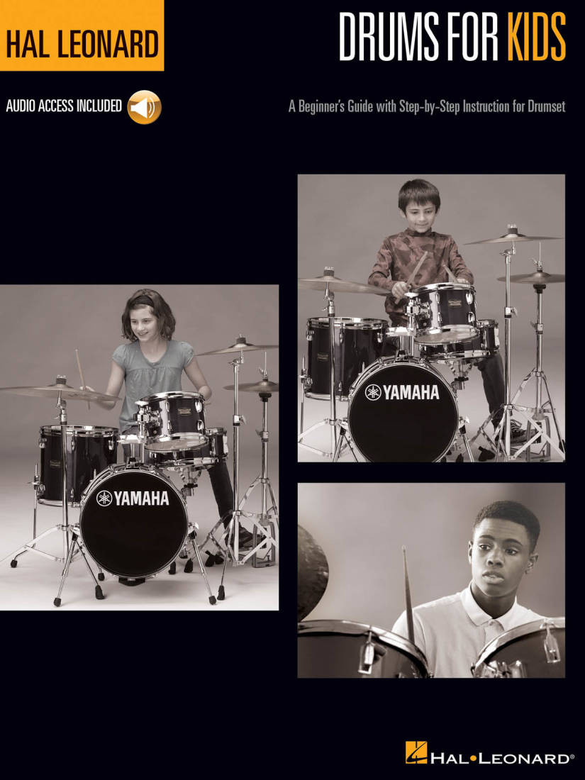 Hal Leonard Drums for Kids - Batterie - Livre/Audio en ligne