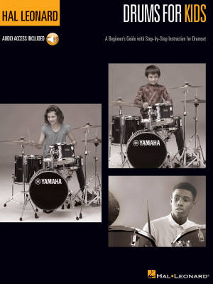 Hal Leonard - Hal Leonard Drums for Kids - Drum Set - Book/Audio Online