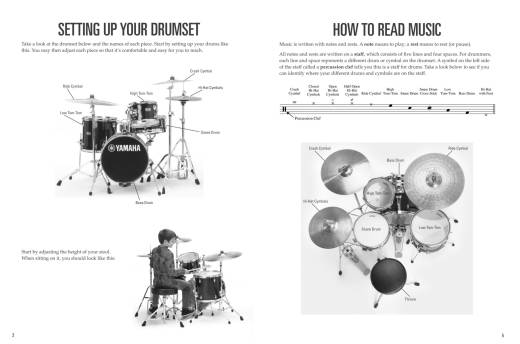 Hal Leonard Drums for Kids - Drum Set - Book/Audio Online