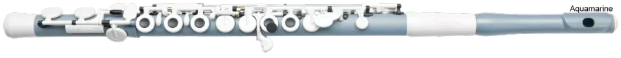Plastic C Flute - Aquamarine