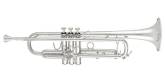 Bach - BTR411 Intermediate Bb Trumpet with .459 Bore - Silver-Plated