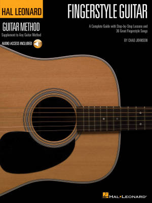Hal Leonard - Hal Leonard Fingerstyle Guitar Method - Johnson - Guitar TAB - Book/Audio Online