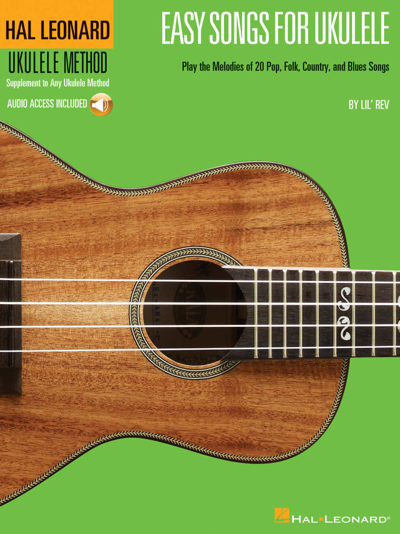 Hal Leonard Easy Songs for Ukulele - Lil\' Rev - Ukulele - Book/Audio Online