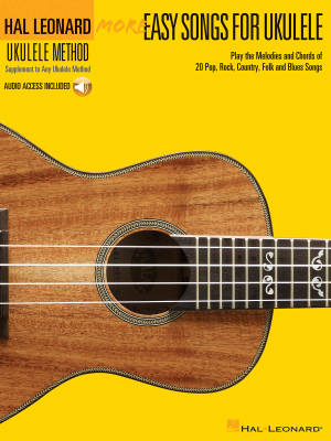 Hal Leonard More Easy Songs for Ukulele - Lil' Rev - Ukulele - Book/Audio Online