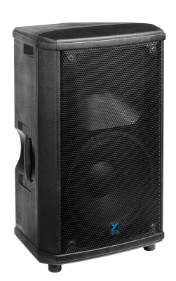 Yorkville - NX Series 600 Watt Peak 12-Inch+Horn Active PA Cabinet