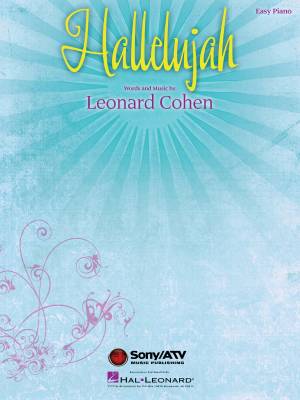 Hal Leonard - Hallelujah - Cohen - Easy Piano - Sheet Music