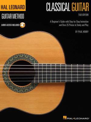 Hal Leonard - Hal Leonard Classical Guitar Method (Tab Edition) - Henry - Book/Audio Online