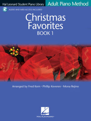 Hal Leonard - Christmas Favorites, Book 1 (Hal Leonard Student Piano Library) - Piano - Book/Audio Online