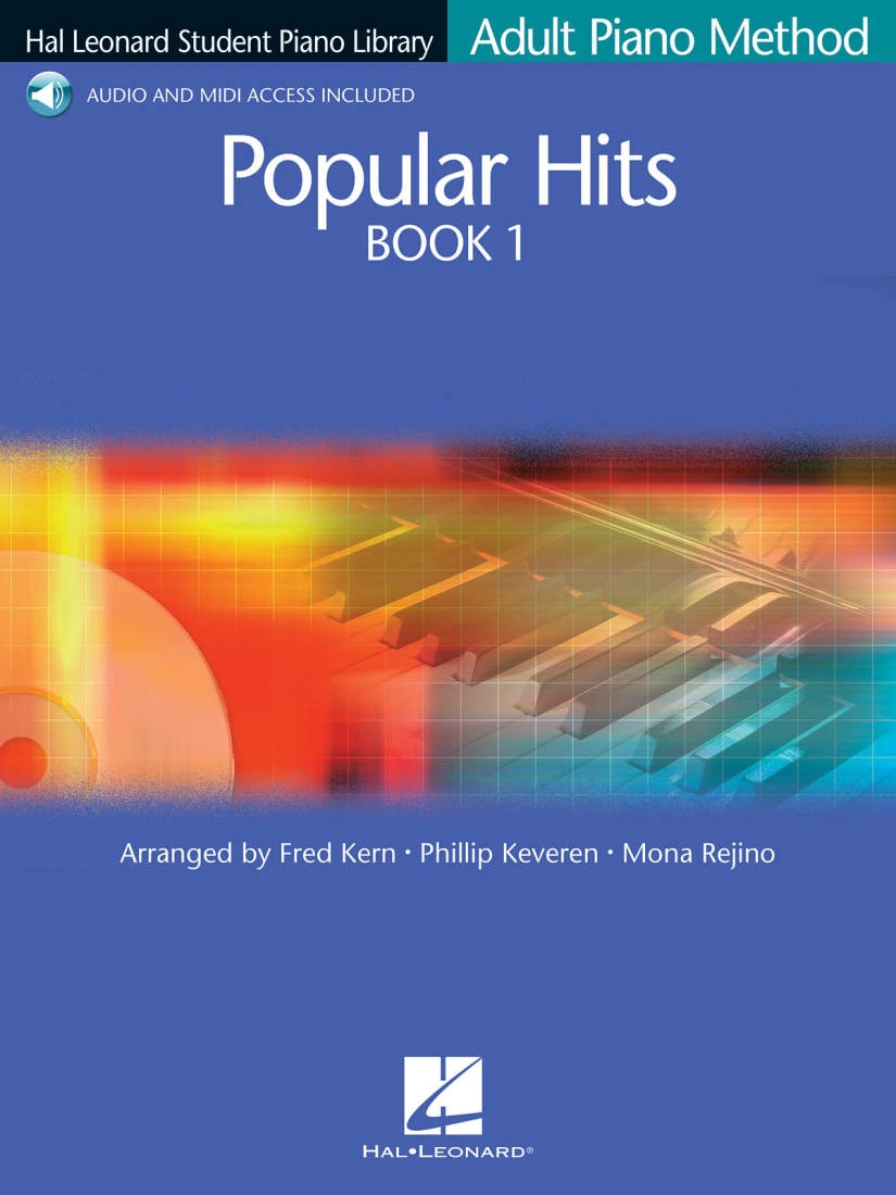 Popular Hits, Book 1  (Hal Leonard Student Piano Library) - Piano - Book/Audio Online