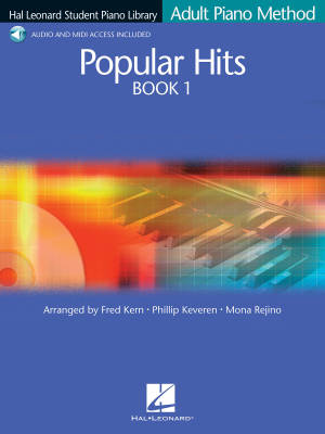 Hal Leonard - Popular Hits, Book 1  (Hal Leonard Student Piano Library) - Piano - Book/Audio Online