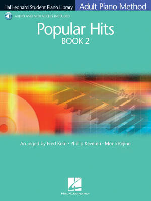 Hal Leonard - Popular Hits, Book 2 (Hal Leonard Student Piano Library) - Piano - Book/Audio Online