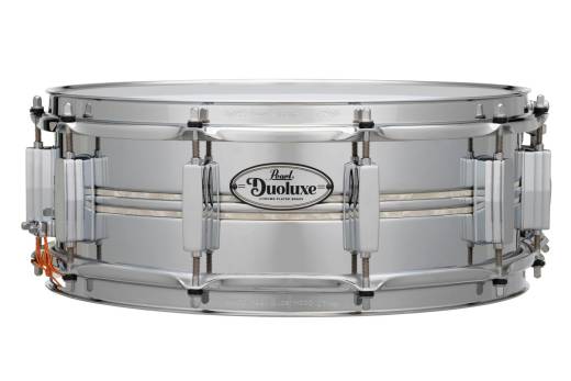 Pearl - DuoLuxe Inlaid Chrome/Brass 14x5 Snare