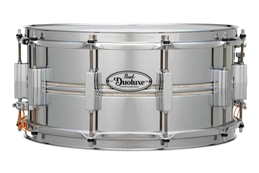 DuoLuxe Inlaid Chrome/Brass 14x6.5\'\' Snare