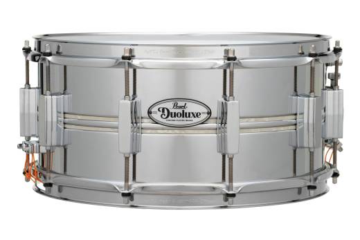 Pearl - DuoLuxe Inlaid Chrome/Brass 14x6.5 Snare