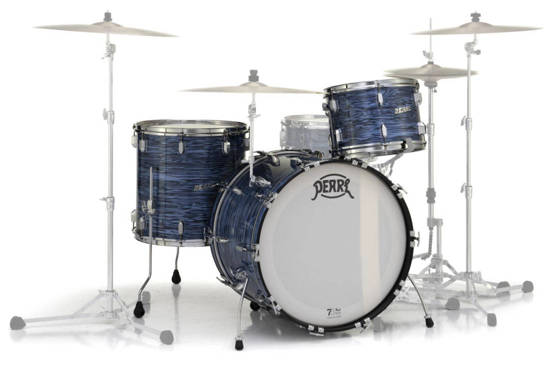 President Series Deluxe 3-Piece Shell Pack (20,12,14) - Ocean Ripple