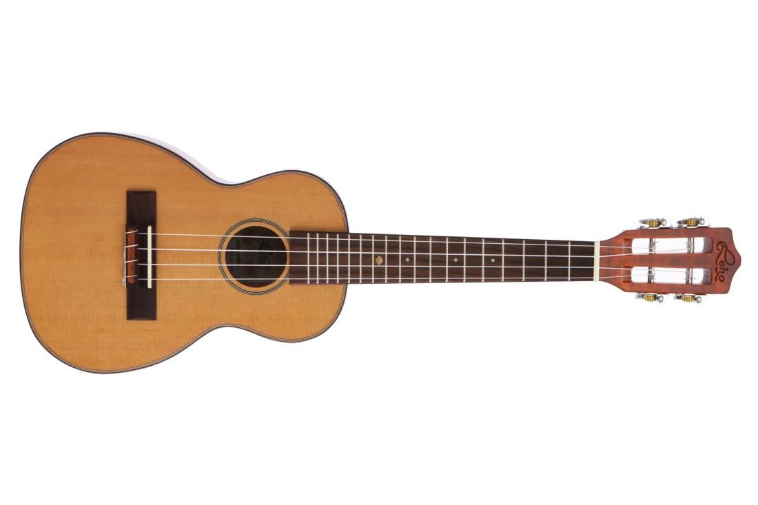 Flame Maple Concert Ukulele with Solid Cedar Top