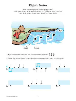 Piano Theory Workbook, Book 3 (Revised Edition) (Hal Leonard Student Piano Library) - Piano - Book