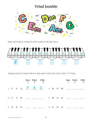 Piano Theory Workbook, Book 3 (Revised Edition) (Hal Leonard Student Piano Library) - Piano - Book