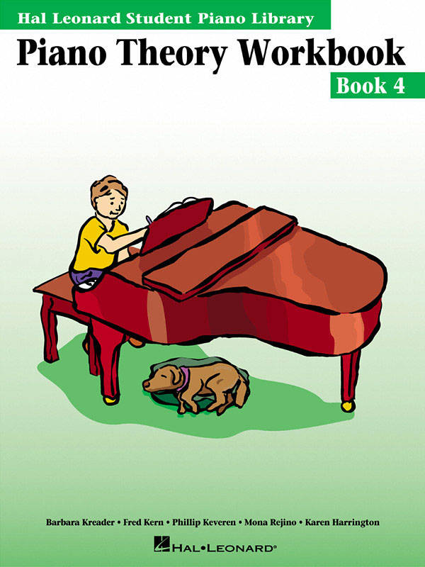 Piano Theory Workbook, Book 4 (Hal Leonard Student Piano Library) - Piano - Book