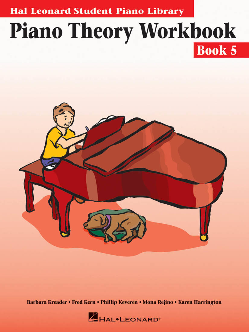Piano Theory Workbook, Book 5 (Hal Leonard Student Piano Library) - Piano - Book