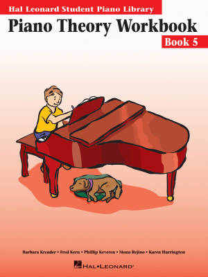 Hal Leonard - Piano Theory Workbook, Book 5 (Hal Leonard Student Piano Library) - Piano - Book