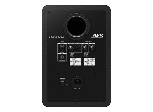 VM-70 Professional Active Monitor - 6.5 inch Speaker - Single