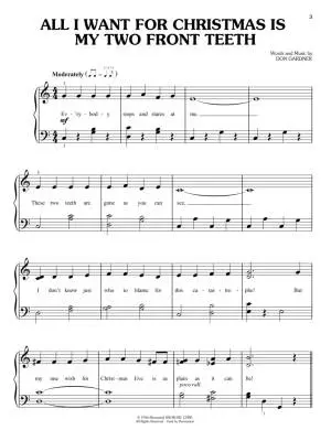 Simple Christmas Songs: The Easiest Easy Piano Songs - Piano - Book
