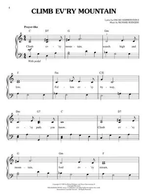 The Sound of Music - Rodgers/Hammerstein - Easy Piano - Book