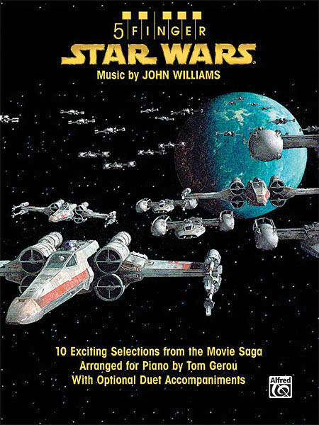 Star Wars - Williams/Gerou - Five Finger Piano - Book