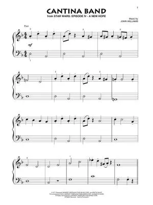 Star Wars for Beginning Piano Solo - Williams - Book