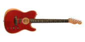 Fender - American Acoustasonic Telecaster w/Bag - Crimson Red