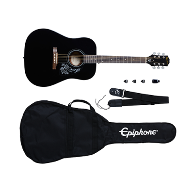 Epiphone - Starling Acoustic Guitar Starter Pack - Ebony