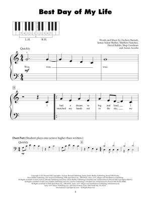Today\'s Hits: Five-Finger Piano - Book