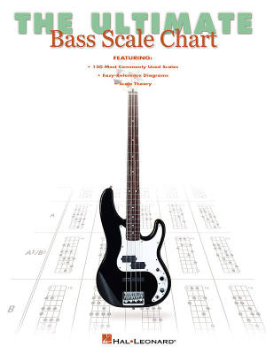 Hal Leonard - The Ultimate Bass Scale Chart - Bass Guitar - Book