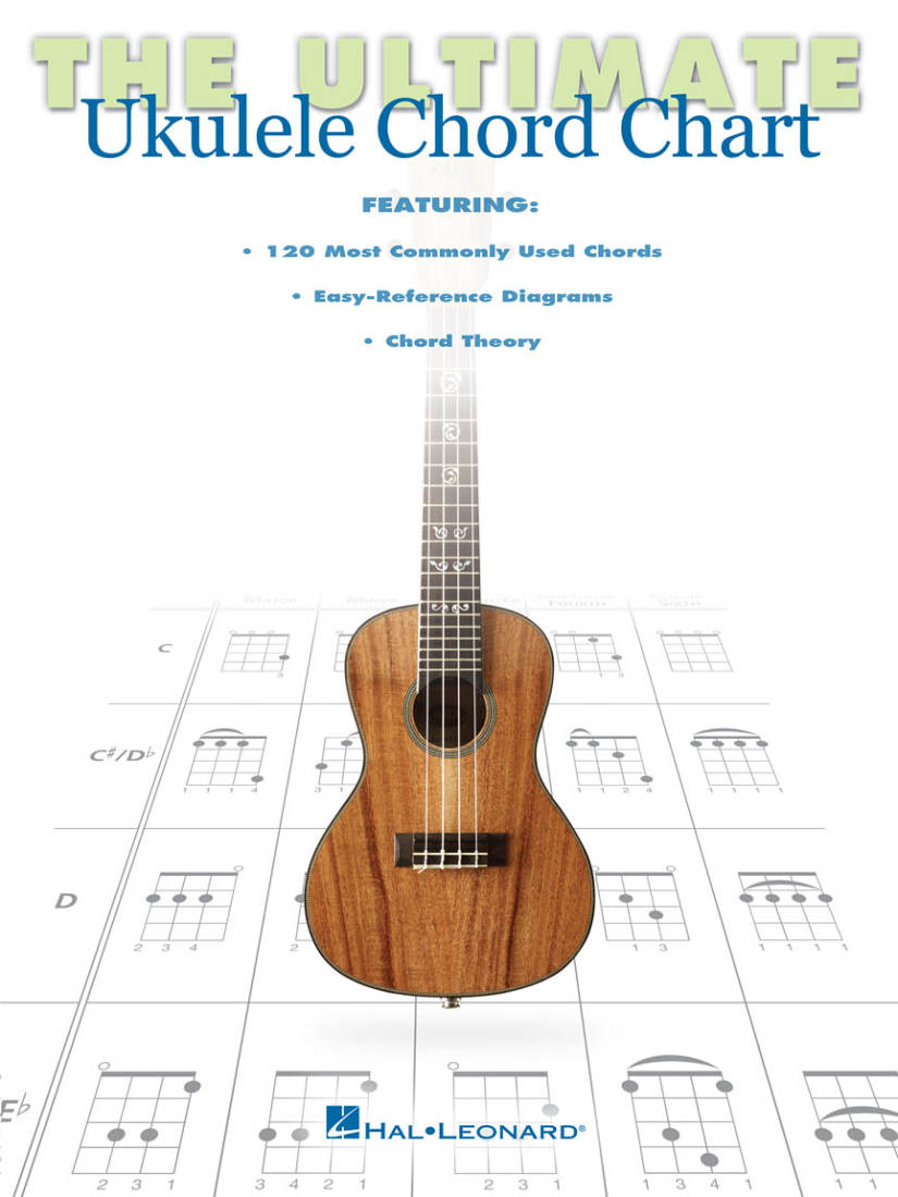 The Ultimate Ukulele Chord Chart - Ukulele - Book