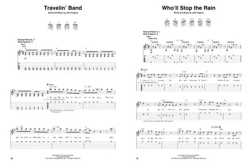 The Very Best of Creedence Clearwater Revival - Easy Guitar TAB - Book