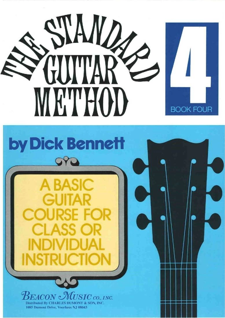 The Standard Guitar Method, Book 4 - Bennett - Guitar - Book