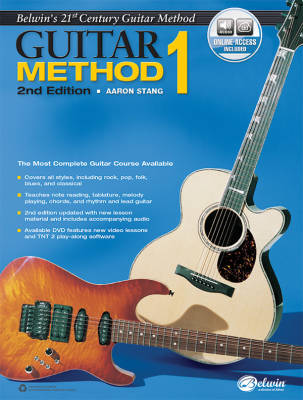 Belwin\'s 21st Century Guitar Method 1 (2nd Edition) - Stang - Guitar TAB - Book/Audio Online