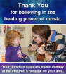 Long & McQuade - Music Therapy Fundraising Drive